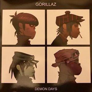 Demon Days by Gorillaz LP